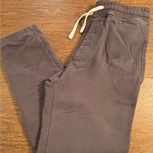 American Eagle Charcoal Grey Jogger Fleece Sweatpants Men's XSmall- EUC